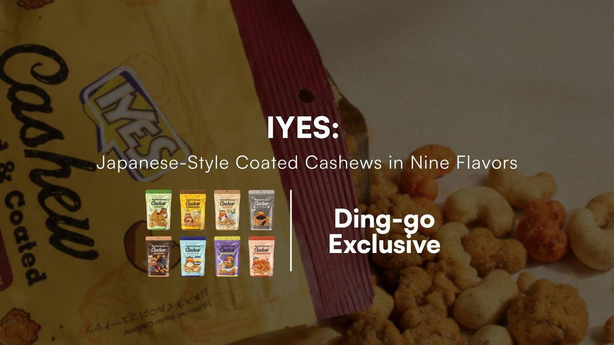 IYES: Japanese-Style Coated Cashews in Nine Flavors