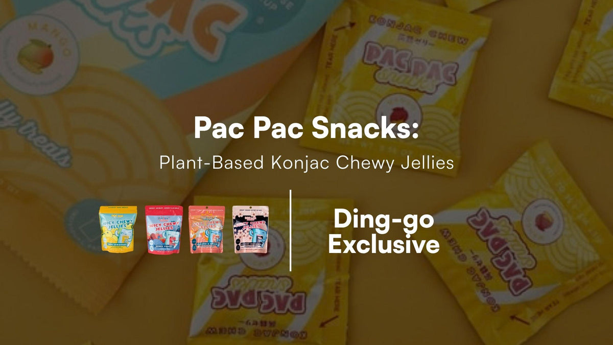 Pac Pac Snacks: Plant-Based Konjac Chewy Jellies