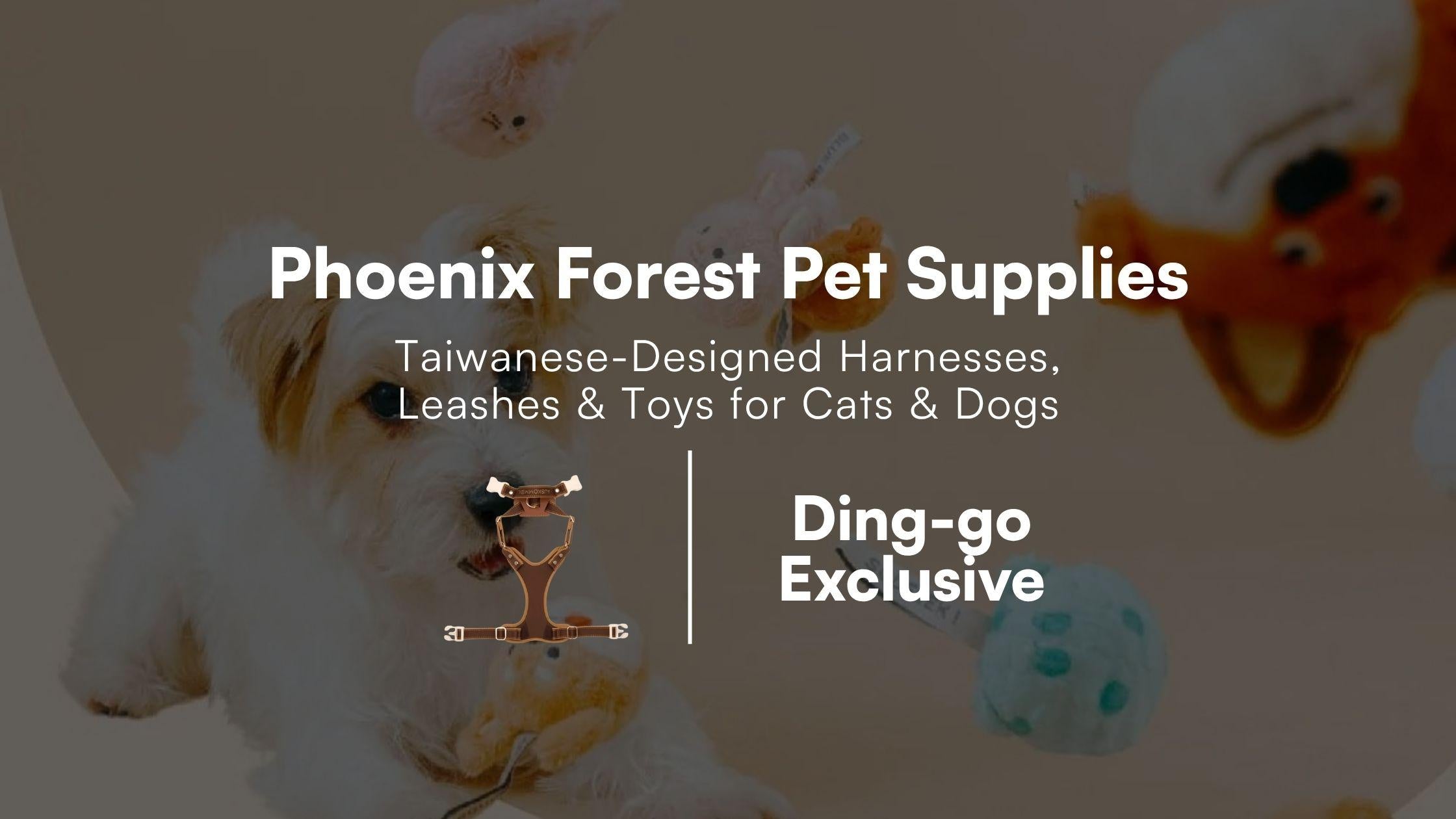 Phoenix Forest Pet Supplies: Taiwanese-Designed Harnesses, Leashes & Toys for Cats & Dogs