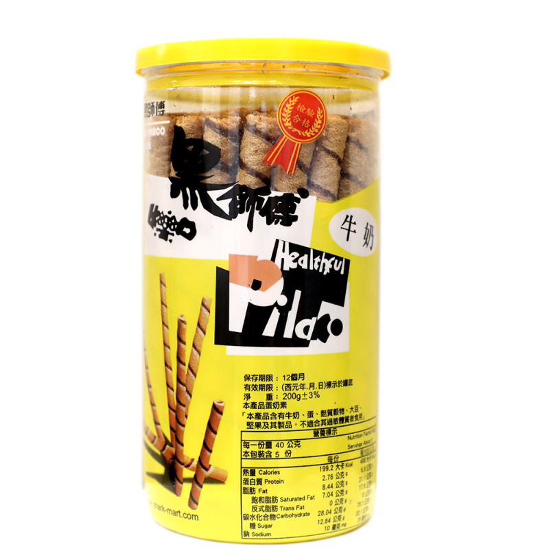 黑師傅 捲心酥 牛奶 - 200g