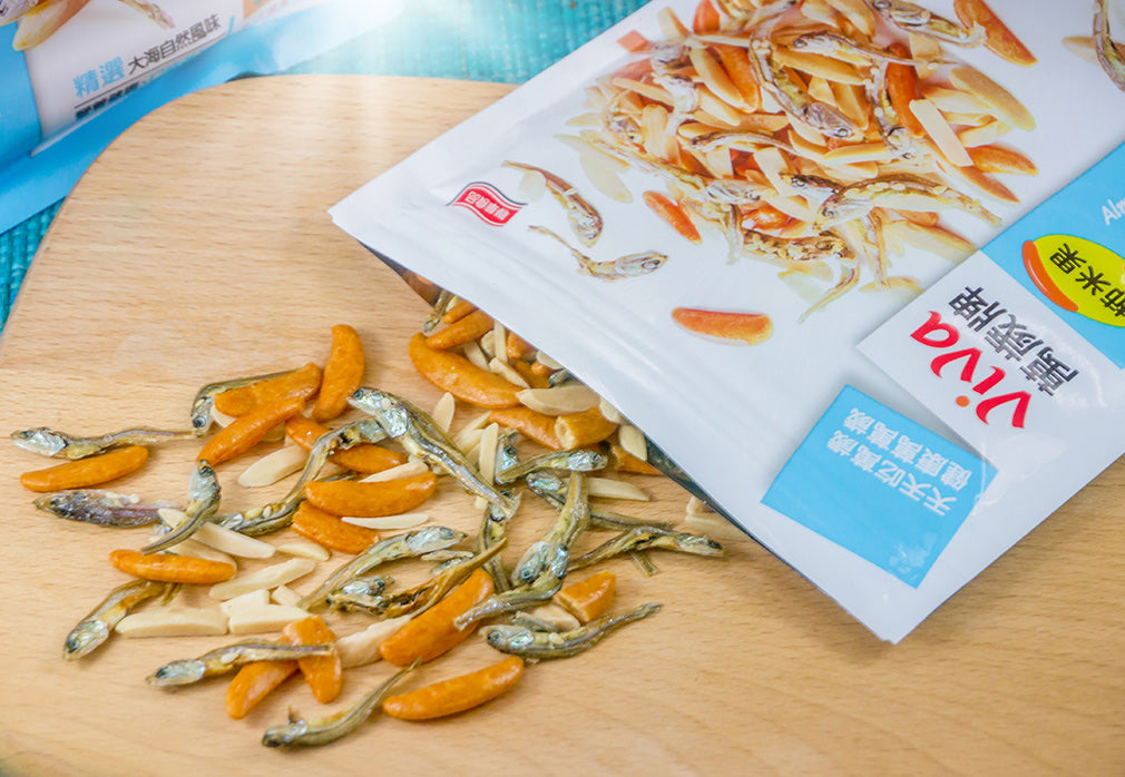 萬歲牌 柿米果杏仁小魚 - 113g