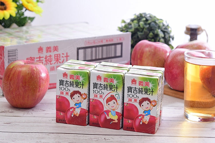 義美小寶吉蘋果汁 - 125毫升