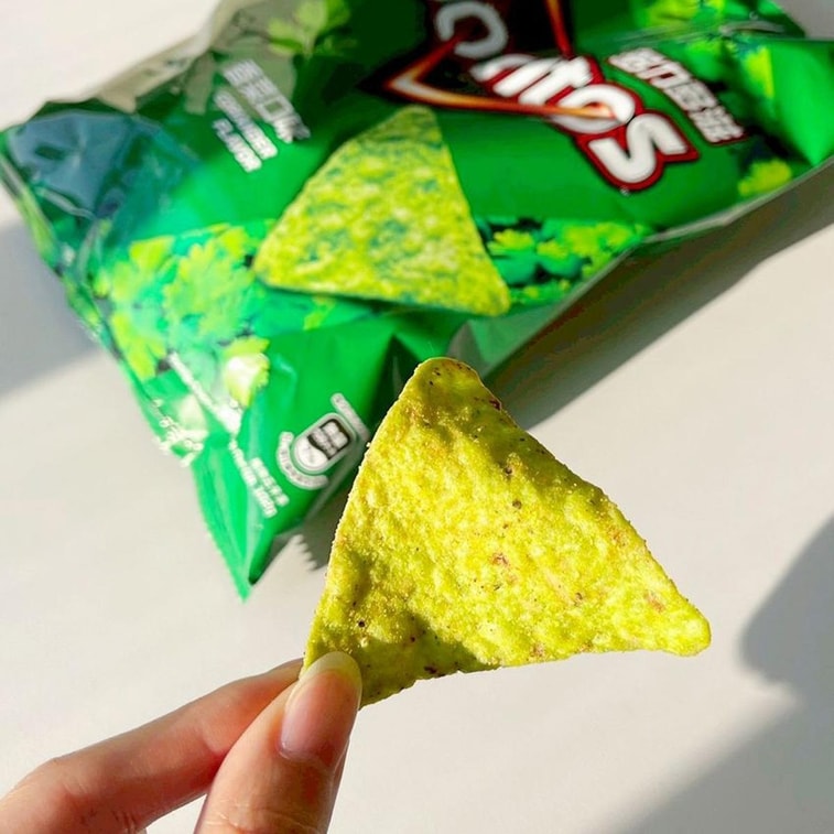Doritos Taiwan Cilantro Coriander Flavor Corn Chips - 102g