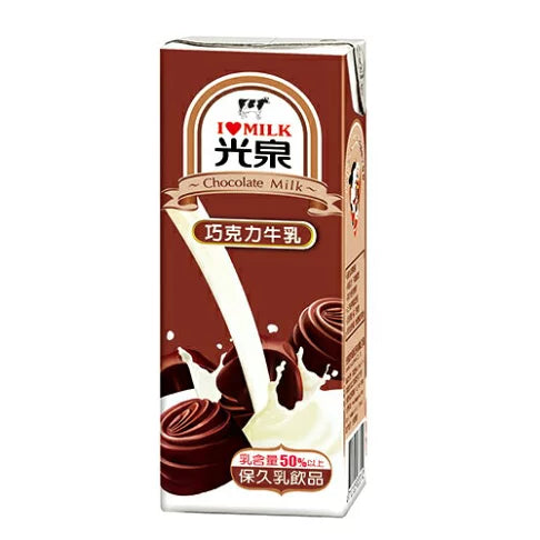 光泉保久乳巧克力牛乳 - 200ml x 6