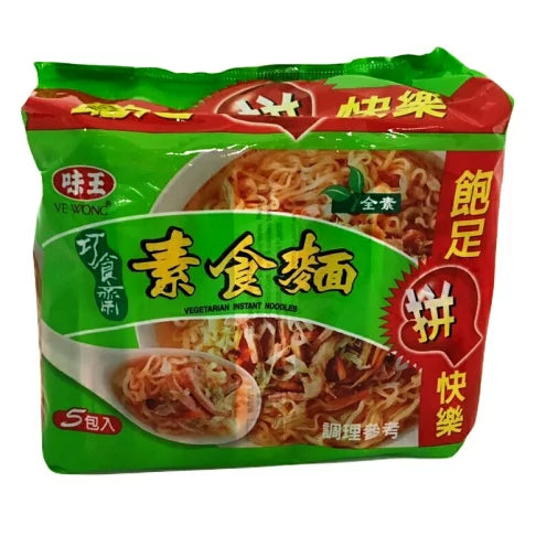 味王巧食齋素食麵 - 82g x 5