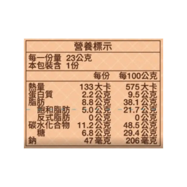 新貴派 花生 9入 - 144g