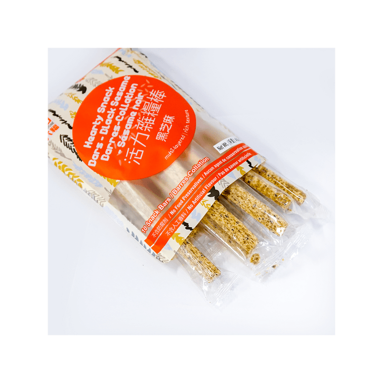 Hearty Snack Bars Black Sesame Flavor - 130g