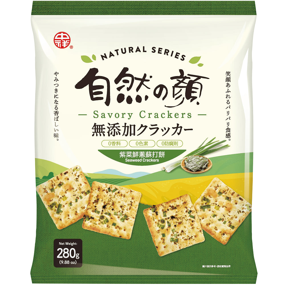自然の顏 蔬菜蘇打餅 - 280g