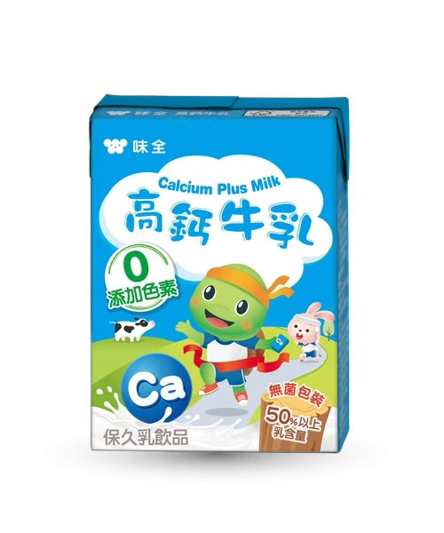 味全 極品限定高鈣牛乳 - 200ml