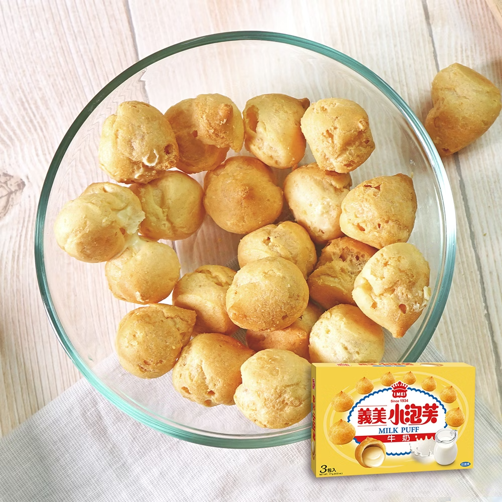 IMEI Milk Cream Puffs (3-Pack) - 171g