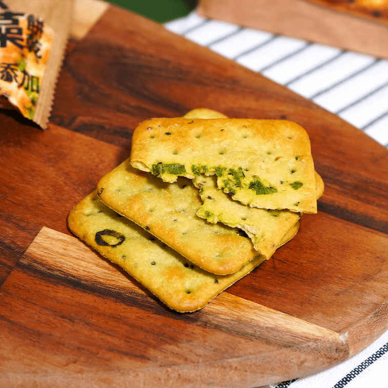 Sun Friend Chia Seed , Spirulina & Spring Onion Cracker - 180g