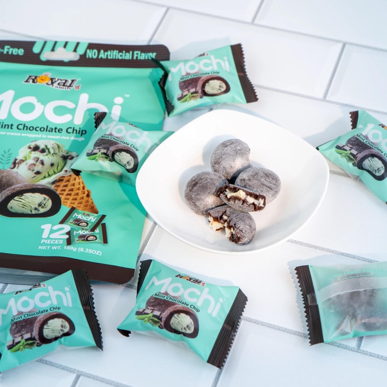 Royal Family Mint Choco Mochi - 180g