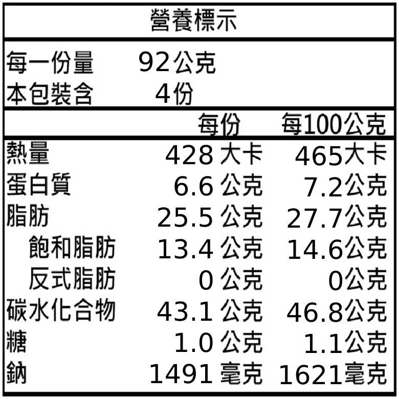 味王藥膳排骨湯麵 - 95g x 4包
