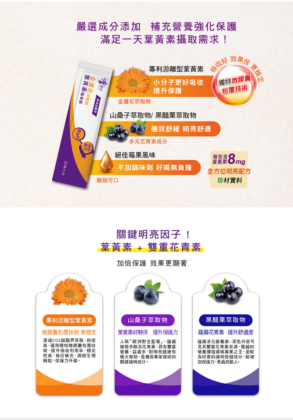李時珍金盞花萃取物葉黃素精華飲12入