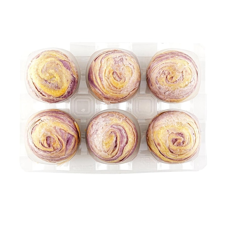 Emperor Love Monet's Garden Taro Pastry - 50g x 6 Pack