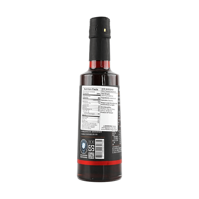 Sesaole Dark Toasted Sesame Oil - 310ml