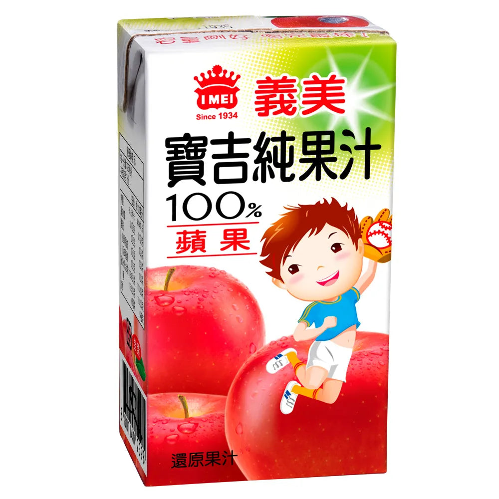 義美小寶吉蘋果汁 - 125毫升