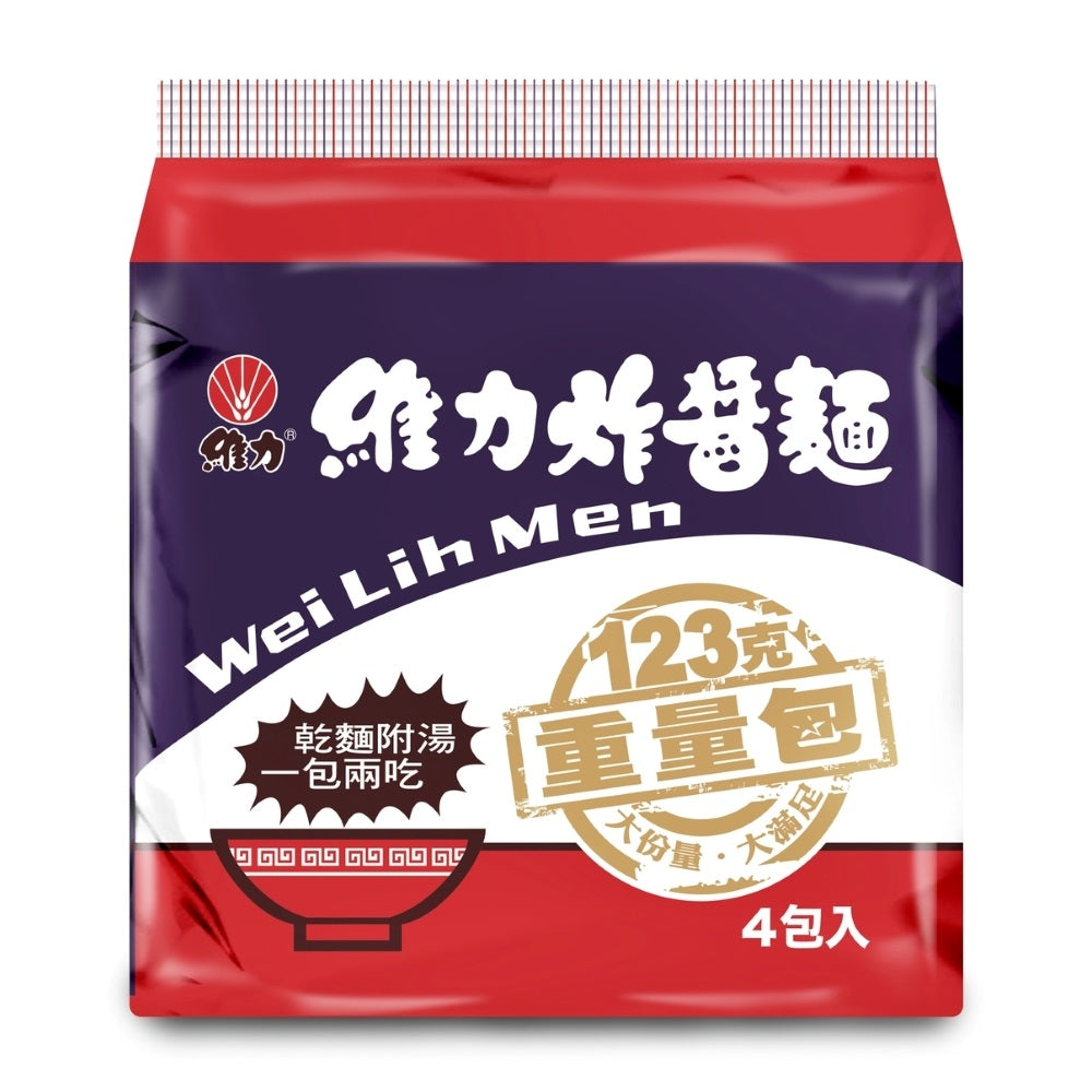 维力 炸酱面 重量包 - 123g x 4