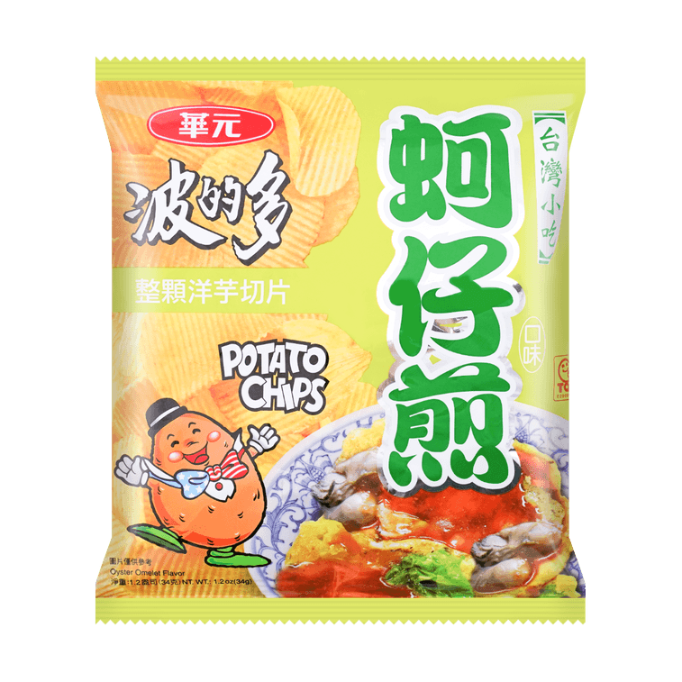 波的多洋芋片 蚵仔煎口味 - 34g
