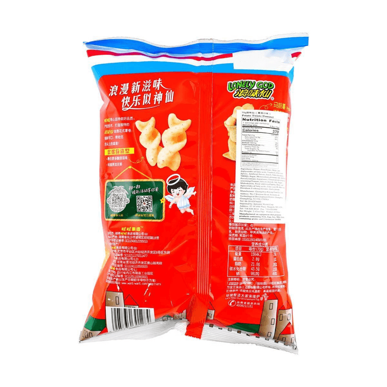 旺旺浪味仙薯捲 意式番茄味 - 70g