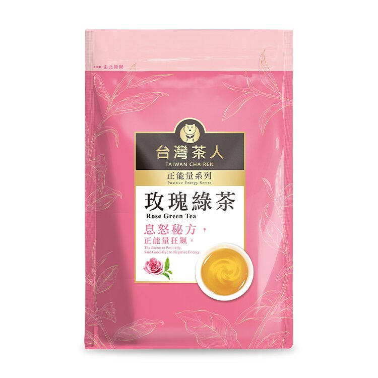 台灣茶人 玫瑰綠茶茶包 - 2克 x 25包