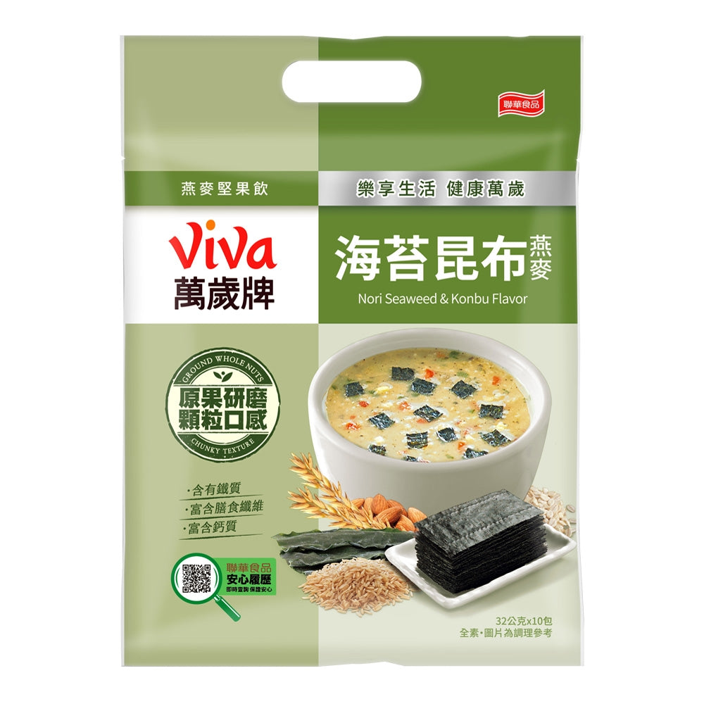 萬歲牌 海苔昆布燕麥 - 32克 x 10包