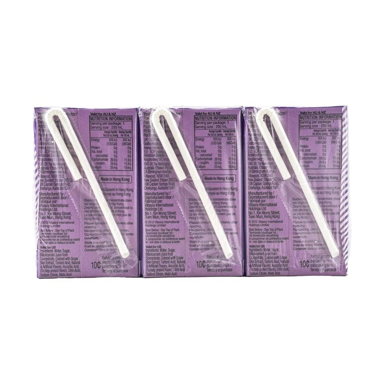維他黑加侖子汁 - 250ml x 6包