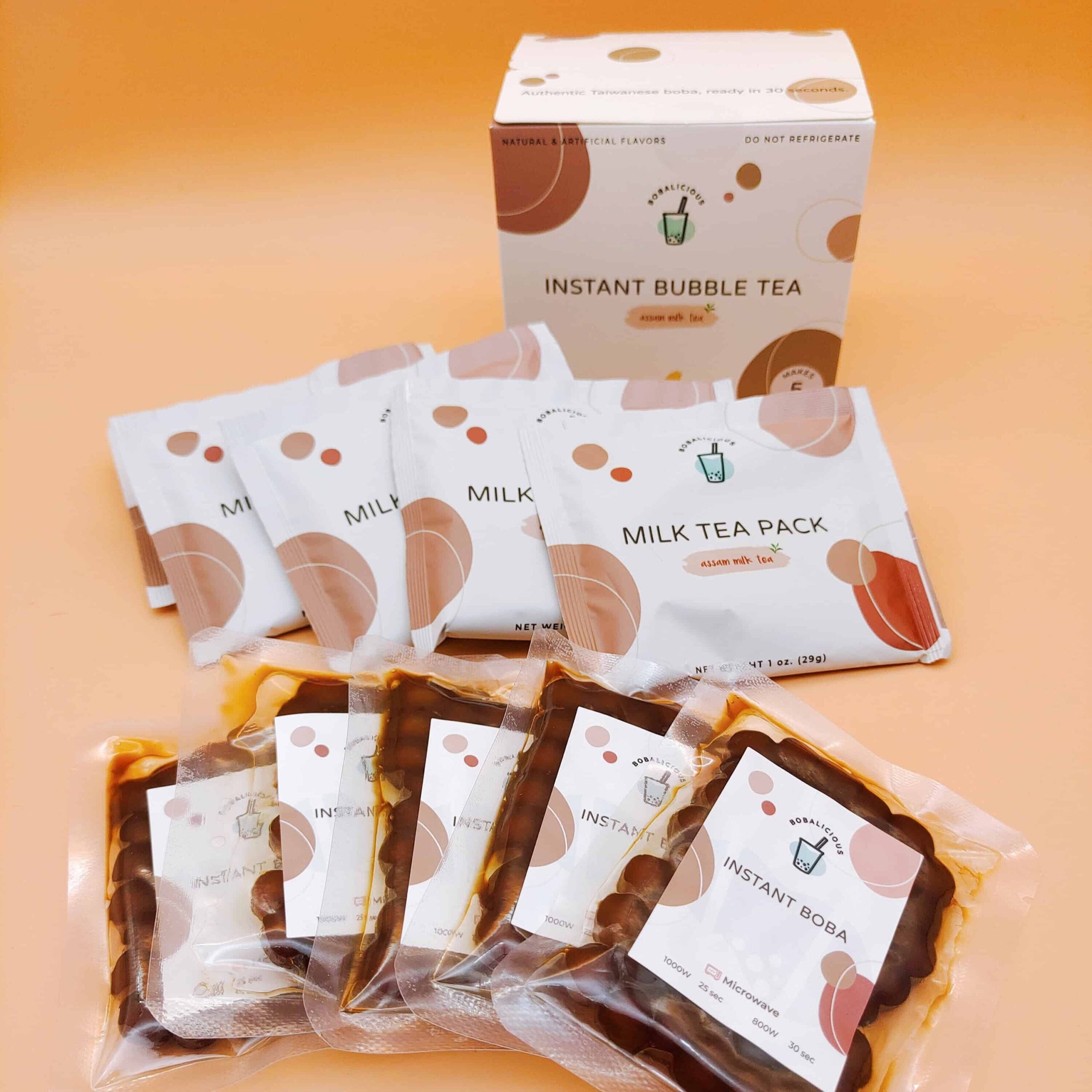 Bobalicious 即食珍珠奶茶禮盒 - 400g (5 組)