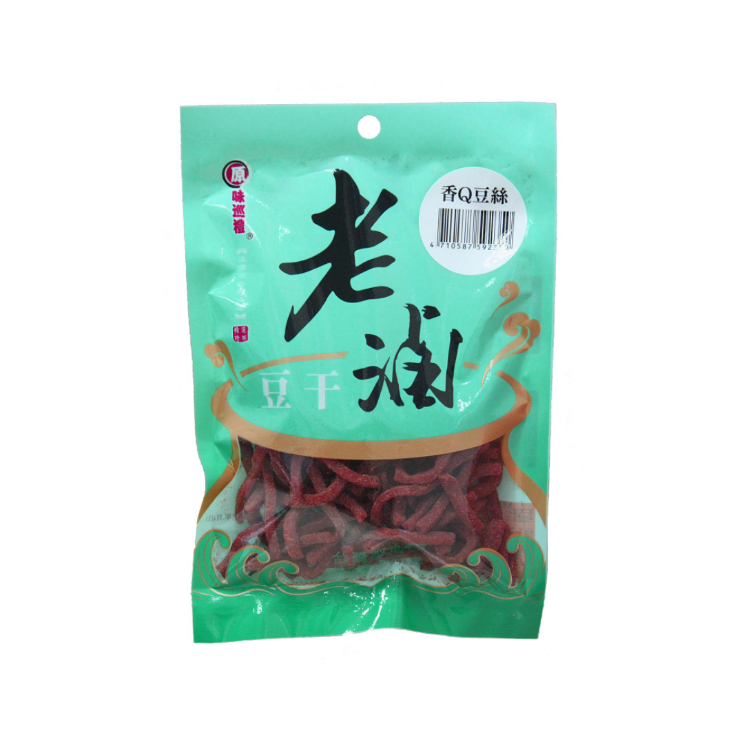 Braised Bean Curd Strips Original Flavor - 100g