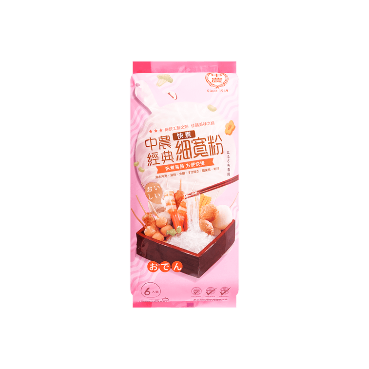 Jungnung Classic Quick-Cooking Wide Bean Thread - 180g