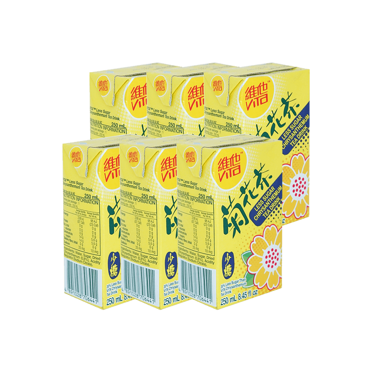 維他少糖菊花茶 - 250ml x 6包