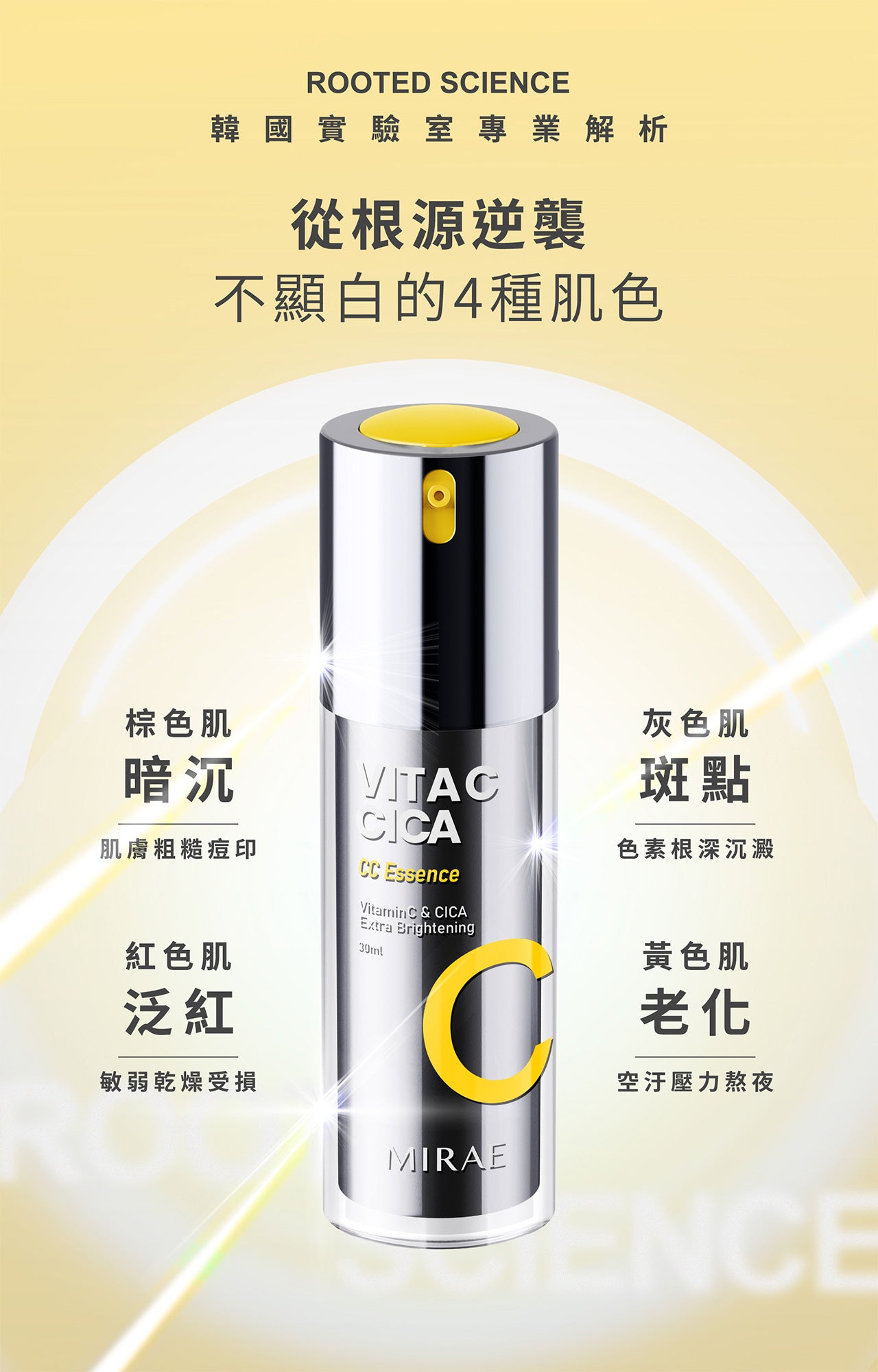 MIRAE Vitamin C & CICA Extra Brightening - 30ml