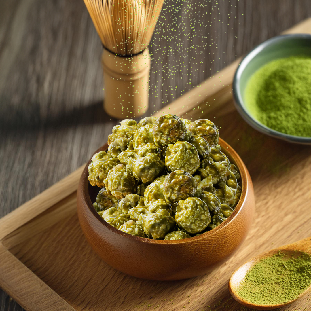 Chef Poppin Matcha Gourmet Coated Popcorn - 50g