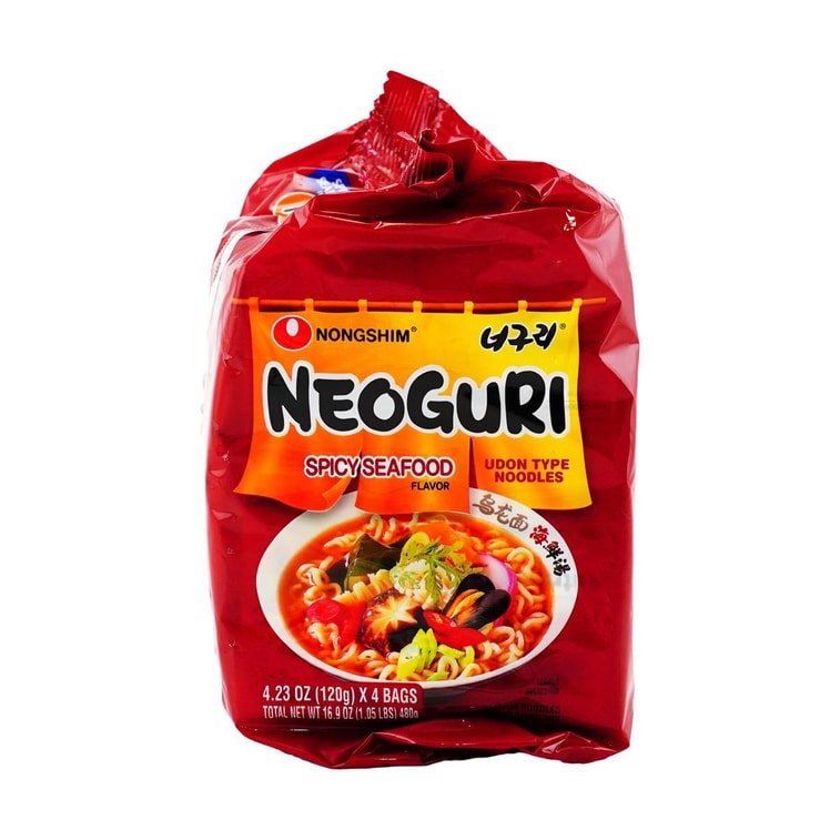 農心海鮮辣味麵 - 120g x 4包