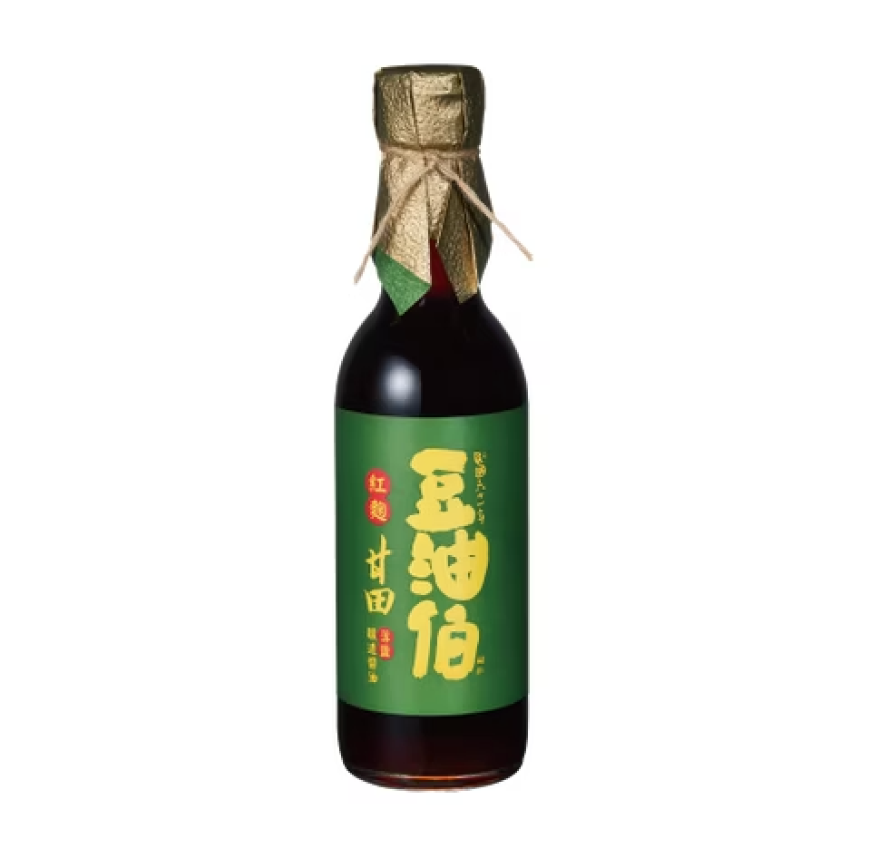 豆油伯紅麴甘田釀造醬油 - 300ml