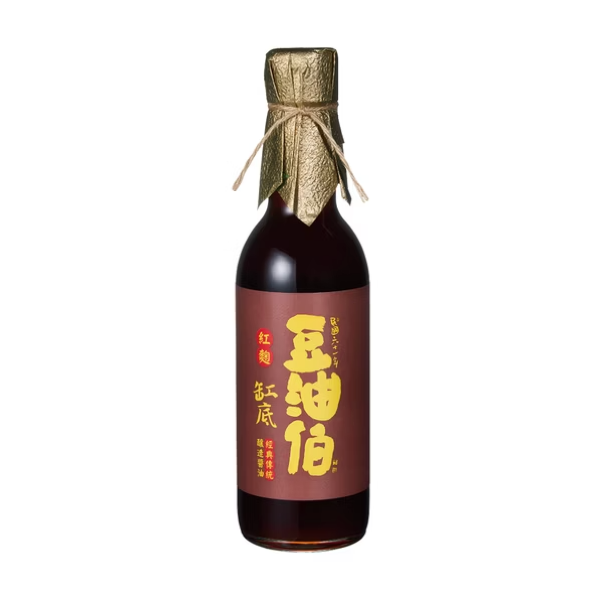 豆油伯紅麴紅底釀造醬油 - 300ml