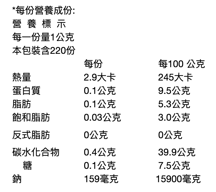 味全 料理高手 雞肉風味調味料 - 220g