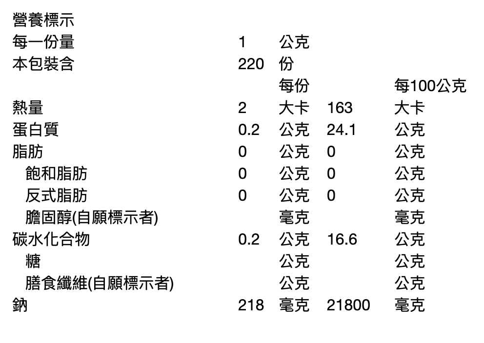 味全 料理高手 蔬果本味調味料 - 220g