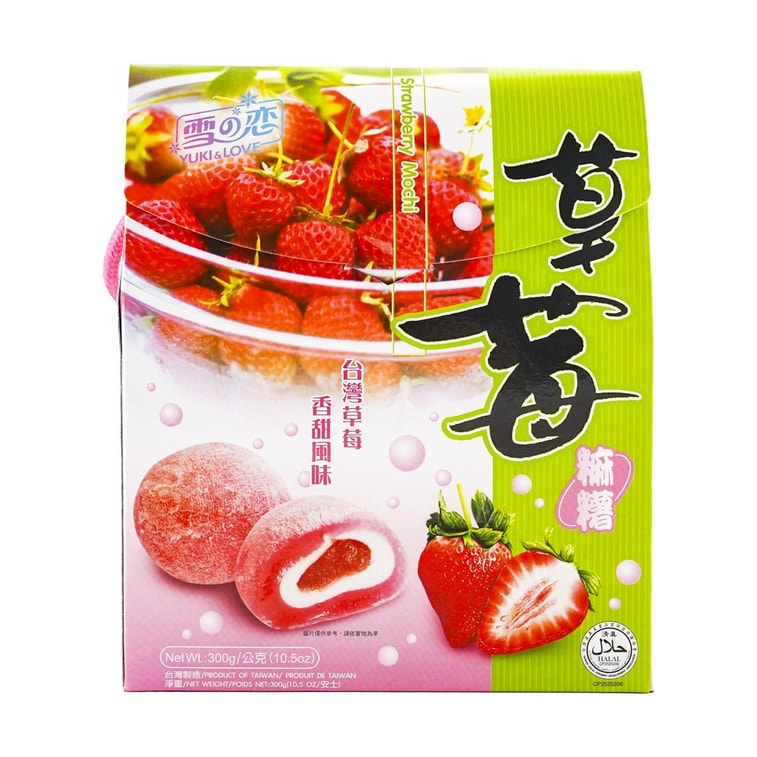雪之戀和風大福 草莓口味 - 300g