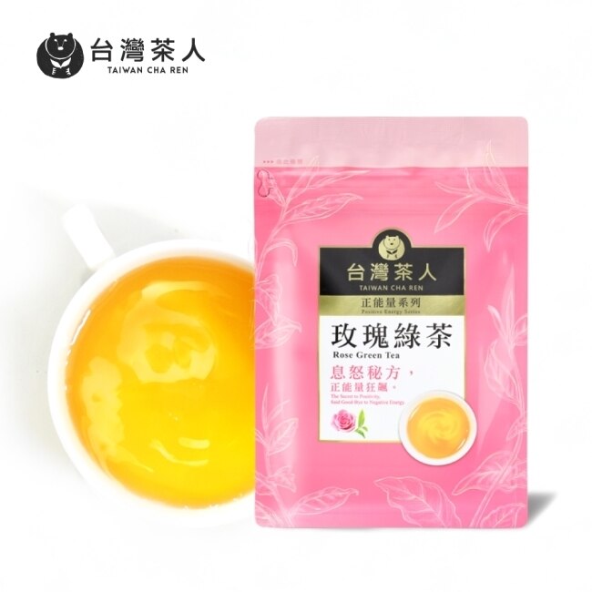 台灣茶人 玫瑰綠茶茶包 - 2克 x 25包