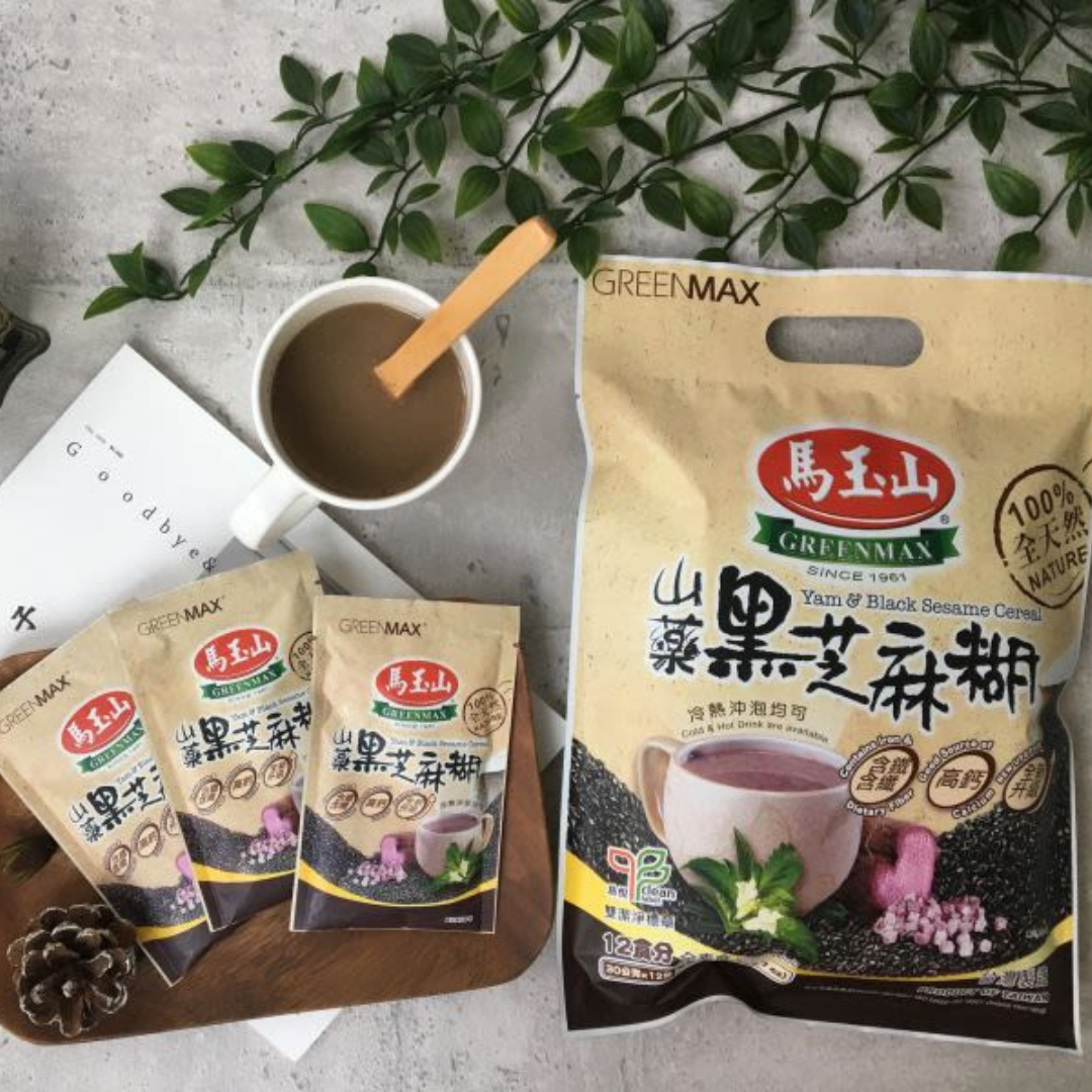 馬玉山山藥黑芝麻糊 - 30g x 12包