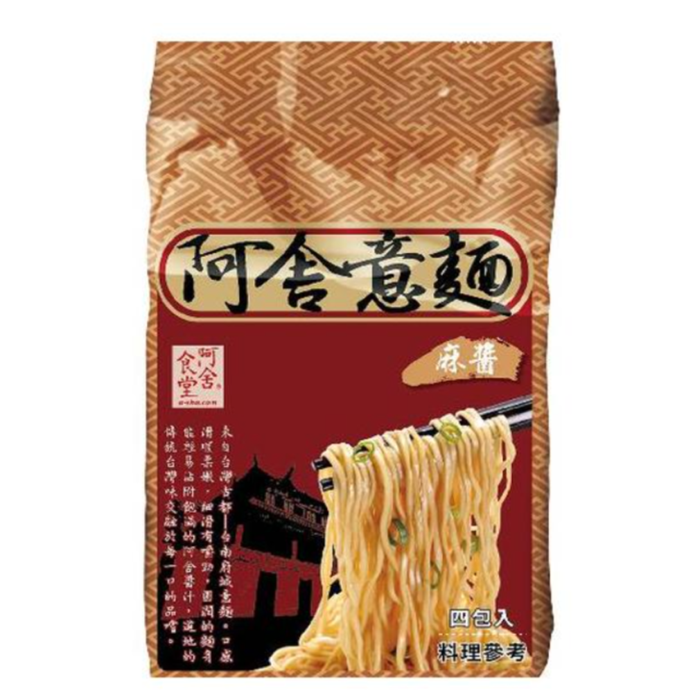 阿舍食堂 阿舍意麵 麻醬口味 - 95g x 4包