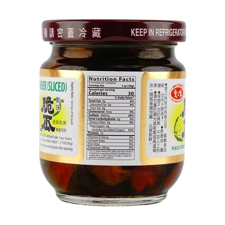 愛之味鮮脆條瓜 - 180g