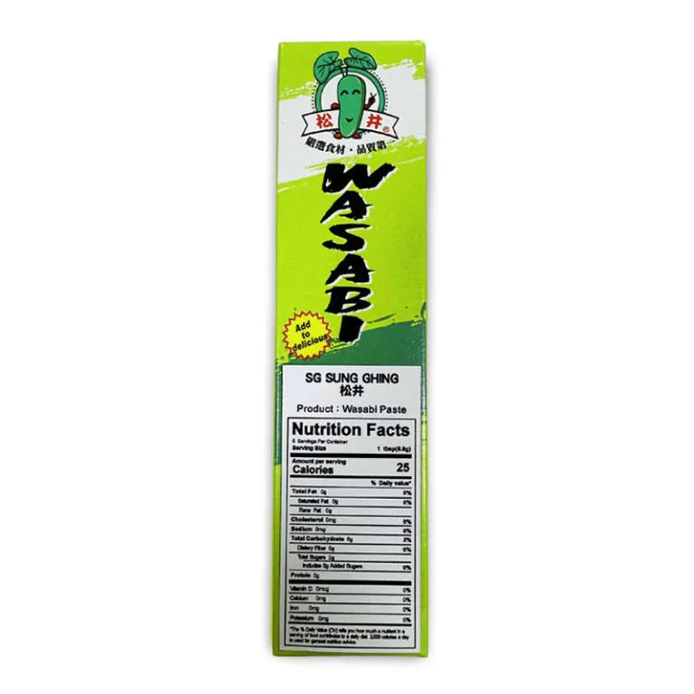 SG Wasabi Paste Green - 43g