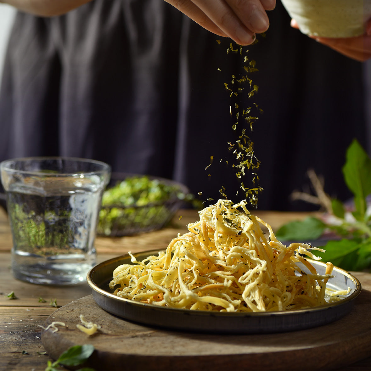Provence Basil Cheese Strips - 18g x 3 Pack
