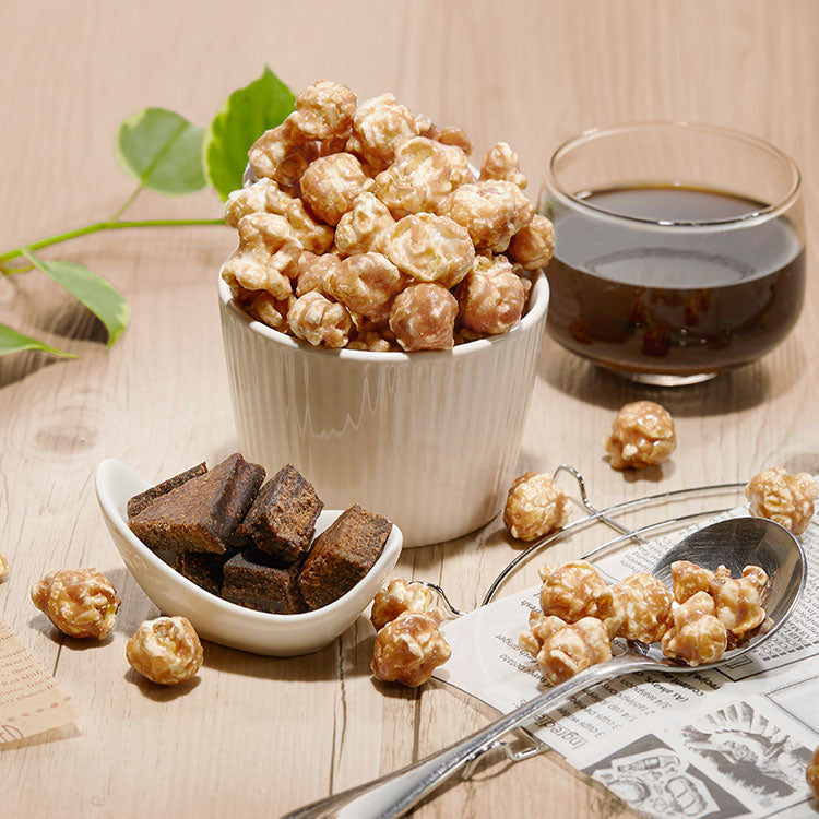 Chef Poppin Brown Sugar Boba Milk Tea Gourmet Coated Popcorn - 50g