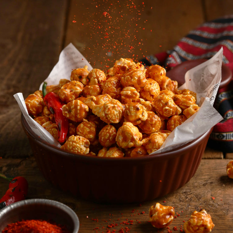 Chef Poppin Chili & Spice Gourmet Coated Popcorn - 50g