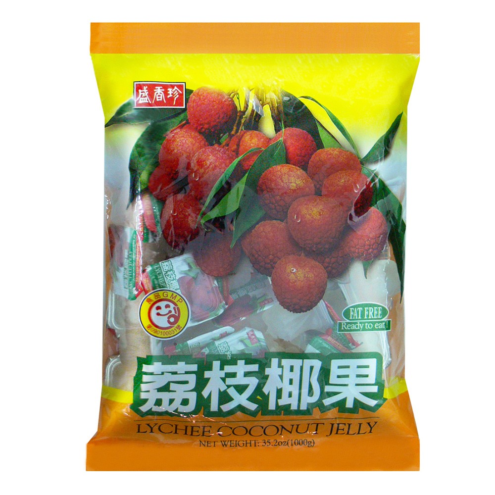 盛香珍荔枝椰果 - 1000g
