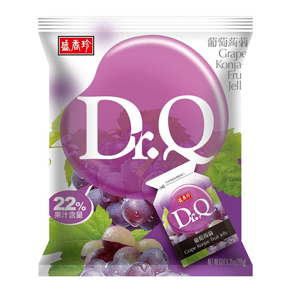 Dr.Q 蒟蒻果凍 葡萄口味 - 265g