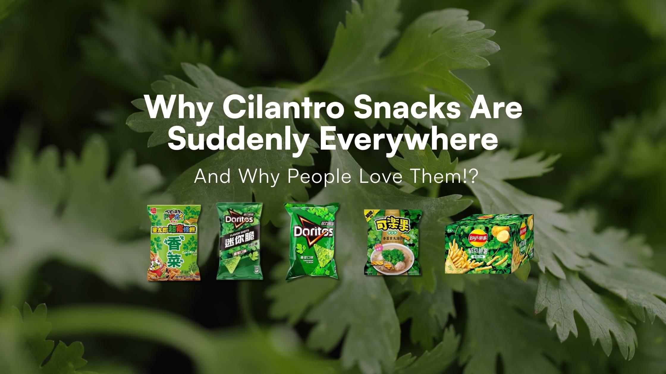 Why Cilantro Snacks Are Suddenly Everywhere (And Why People Love Them)